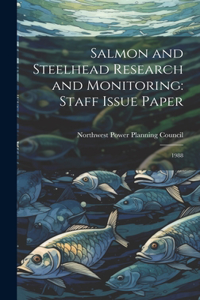 Salmon and Steelhead Research and Monitoring