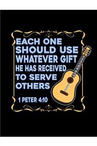 Each One Should Use Whatever Gift 1 Peter 4