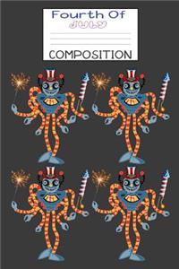 Fourth Of July Composition