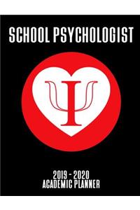 School Psychologist 2019 - 2020 Academic Planner