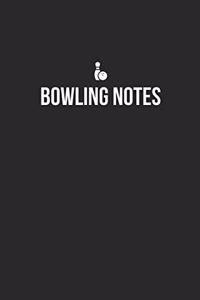 Bowling Notebook - Bowling Diary - Bowling Journal - Gift for Bowler