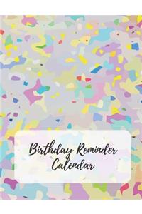 Birthday Reminder Calendar
