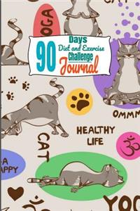 90 Days Diet And Exercise Challenge Journal