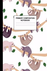 Primary Composition Notebook: Handwriting Practice Book for Kids Grades K-2 - Amazing Preschool, Kinder, 1st and 2nd Grade Writing Journal School Exercise Workbook with Picture a