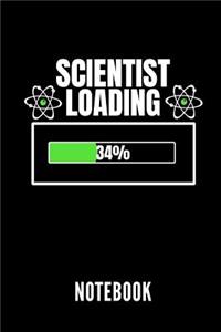 Scientist Loading 34% Notebook