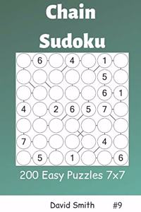 Chain Sudoku - 200 Easy Puzzles 7x7 Vol.9