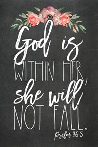 God Is Within Her She Will Not Fall Psalm 46