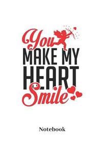 You Make My Heart Smile Notebook