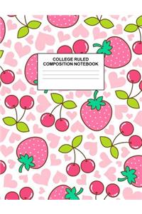 College Ruled Composition Notebook