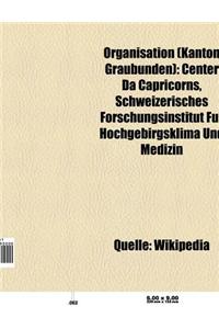 Organisation (Kanton Graubunden)