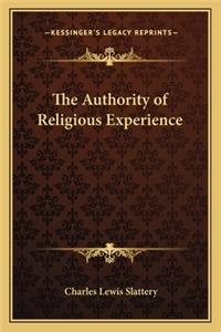 Authority of Religious Experience