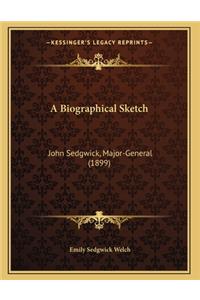 A Biographical Sketch