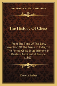 History Of Chess