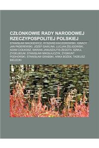 Cz Onkowie Rady Narodowej Rzeczypospolitej Polskiej