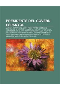 Presidents del Govern Espanyol