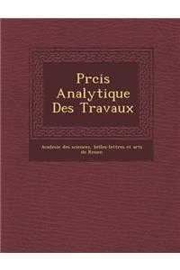 PR Cis Analytique Des Travaux