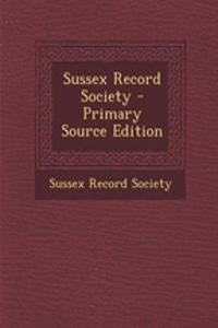 Sussex Record Society