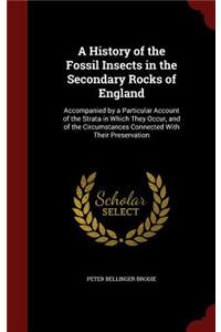 A History of the Fossil Insects in the Secondary Rocks of England