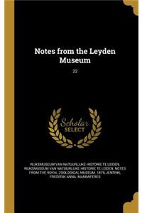 Notes from the Leyden Museum; 22