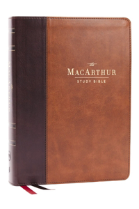 MacArthur Study Bible 2nd Edition: Unleashing God's Truth One Verse at a Time (Lsb, Brown Leathersoft, Comfort Print, Thumb Indexed)