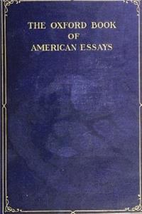 Oxford Book Of American Essays