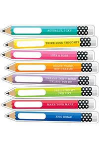 Hello Sunshine Motivational Pencils Cutouts