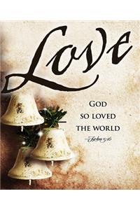 Love Bells Images Advent Bulletin, Large (Pkg of 50)