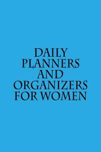 Daily Planners and Organizers for Women