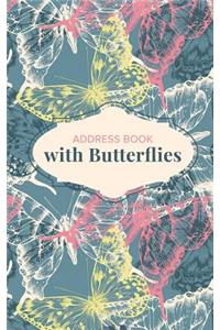 Address Book with Butterflies