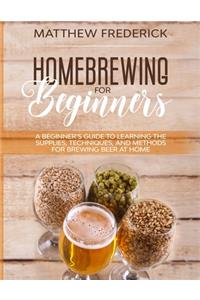 Homebrewing for Beginners