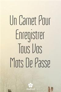 Un Carnet Pour Enregistrer Tous Vos Mots De Passe