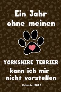 Yorkshire Terrier Kalender 2020