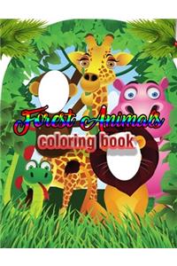Forest Animals coloring book