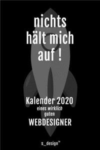 Kalender 2020 für Webdesigner