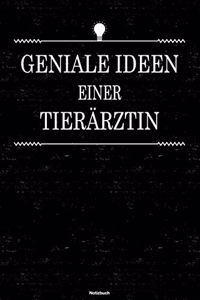 Geniale Ideen einer Tierärztin Notizbuch