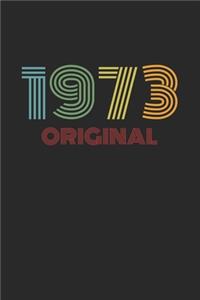 Retro 1973 Original - Tagesplaner 52 Wochen