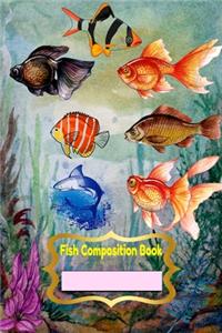Fish Composition Book