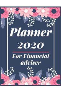 Planner 2020 for financial adviser