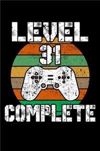 Level 31 Complete