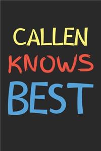Callen Knows Best