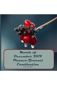 Month of December 2019 Planner/Journal Combination