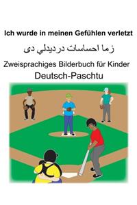 Deutsch-Paschtu Ich wurde in meinen Gefühlen verletzt Zweisprachiges Bilderbuch für Kinder