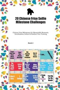 20 Chinese Frise Selfie Milestone Challenges