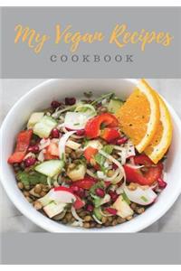 My Vegan Recipes Cookbook