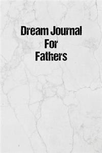 Dream Journal for Fathers