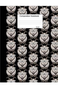 Goat Composition Notebook