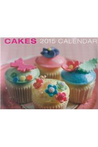 Cakes 2015 Wall Calendar 12x12 With Recipes
