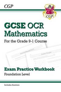New GCSE Maths OCR Exam Practice Workbook: Foundation - includes Video Solutions and Answers