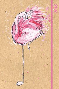 Fashion Diary Flamingo Sq 2018 Pkt D (Diary Pocket)