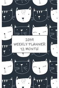 2019 12 Month Weekly Planner